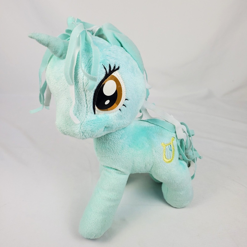 My Little Pony Lyra Heartstrings Harp Plush 12" Embroidered Harp w/ Tags